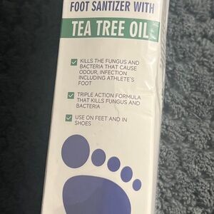 Foot Sanitizer with Tea Tree Oil